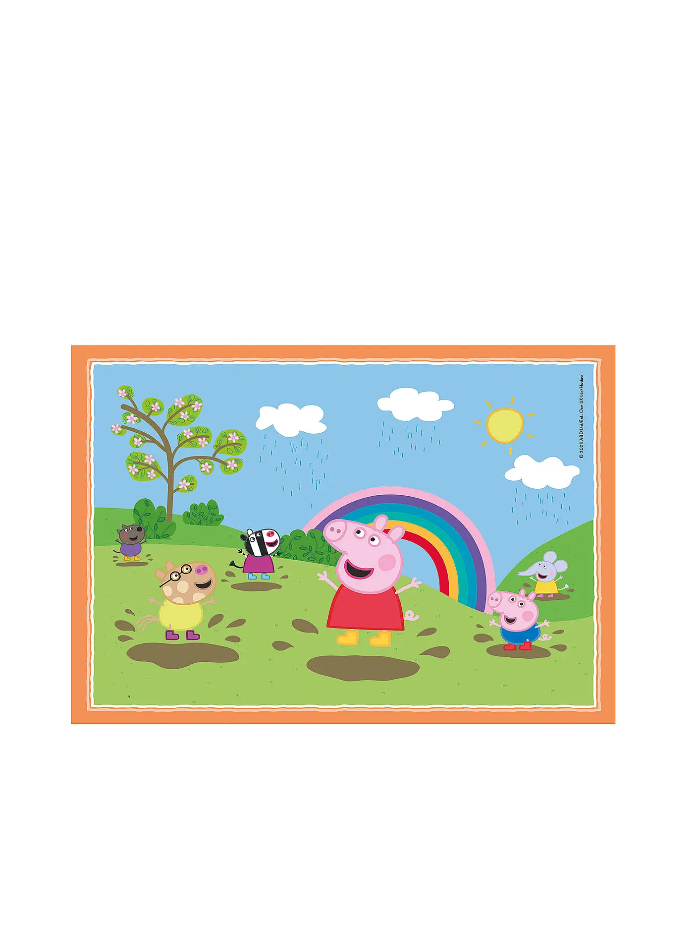 CLEMENTONI | Puzzle - 4 in 1 Supercolor | 